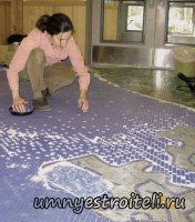 Плитка мозаика.