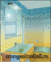 Мозаика фото. Ванная, кухня, зал, спальня, гостиная.