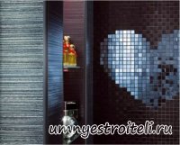 Мозаика фото. Ванная, кухня, зал, спальня, гостиная.