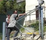 Винтовой фундамент.