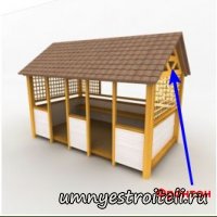 Отделка фронтонов крыши, своего дома.