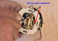 Электрические розетки.