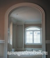 Деревянные арки.