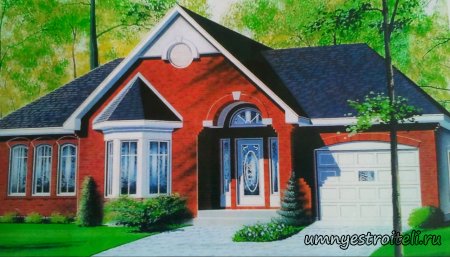 Проект коттеджа "Гармония контрастов". Проект коттеджа "Гармония контрастов".