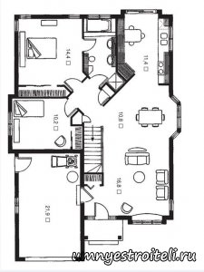 Проект коттеджа из Канады "Традиционная элегантность".