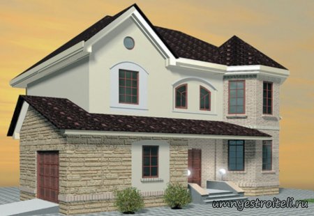 Проект коттеджа из России "Элайа". Проект коттеджа из России "Элайа".