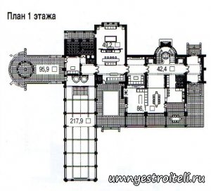 План особняка "Пафос".