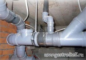 Как соединить канализационные трубы?