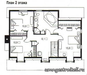 Проект коттеджа- Открытость света.