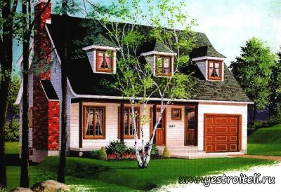 Проект коттеджа- Открытость света.