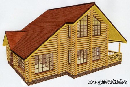 Проект коттеджа "Новгород".