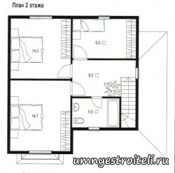 Проект коттеджа Маныч.