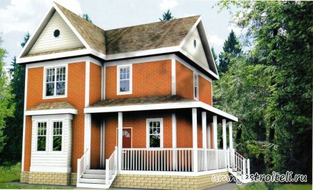 Проект коттеджа Маныч.