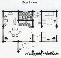 Проект коттеджа «ЗЦ-20».