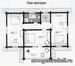 Проект коттеджа «ЗЦ-20».