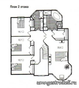 Проект коттеджа "Бентли".
