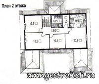 Проект коттеджа - Элита.