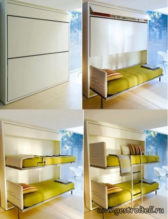 Полифункциональная мебель. Мебель трансформер.