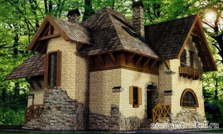 Проект коттеджа Эдна.