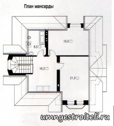 Проект коттеджа Эдна.