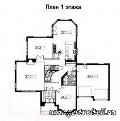 Проект коттеджа Основательность и солидность.