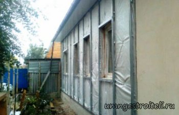 Отделочные работы сайдингом.