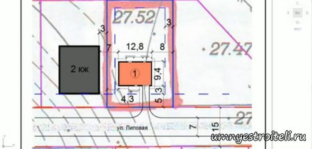 Ситуационный план участка.