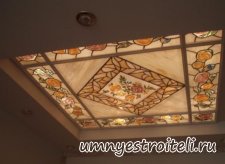 Витражи в интерьере.