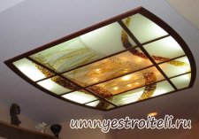 Витражи в интерьере.