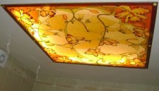 Витражи в интерьере.