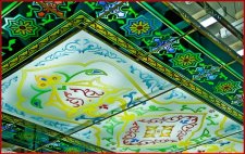 Витражи в интерьере.