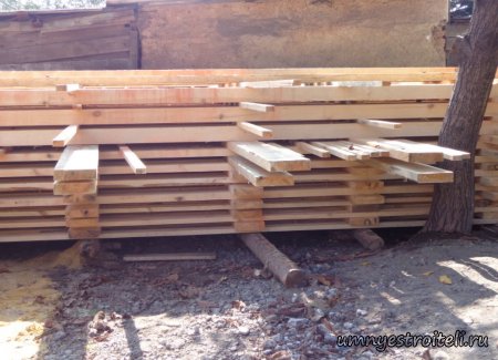 Строим дом из бруса