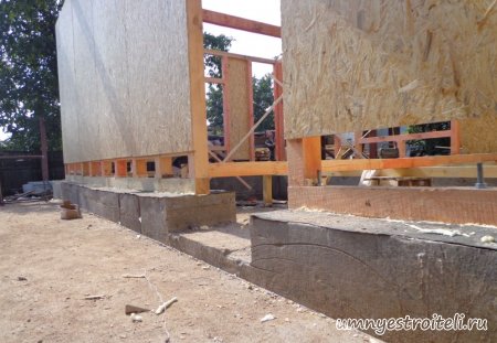 Строим дом из бруса