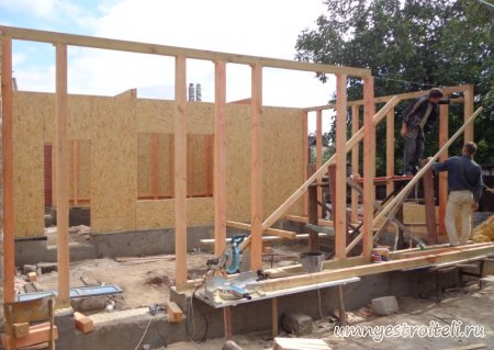 Строим дом из бруса