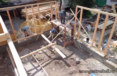 Строим дом из бруса
