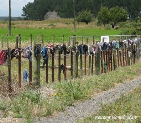 Необычные заборы. Фото