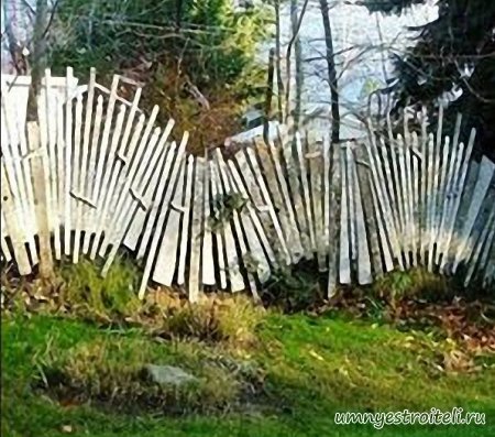 Необычные заборы. Фото