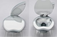 Яблочный унитаз