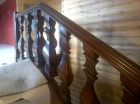 Деревянные балясины для лестниц.