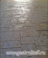 Ксилолитовый пол в виде плитки