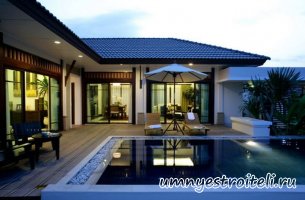 Cобственный бассейн.