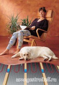 Чем удобен электрический тёплый пол. Чем удобен электрический тёплый пол.