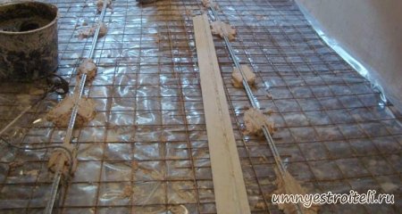 Основная стяжка. Основная стяжка.