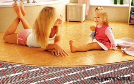 Монтаж теплого пола