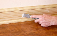 Подсчет, выбор и установка деревянных плинтусов