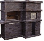 Фотографии мангалов из камня | 37 фото.