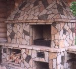 Фотографии мангалов из камня | 37 фото.