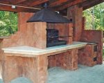 Фотографии мангалов из камня | 37 фото.