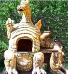 Фотографии мангалов из камня | 37 фото.