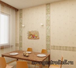 Ремонт кухни пластиком